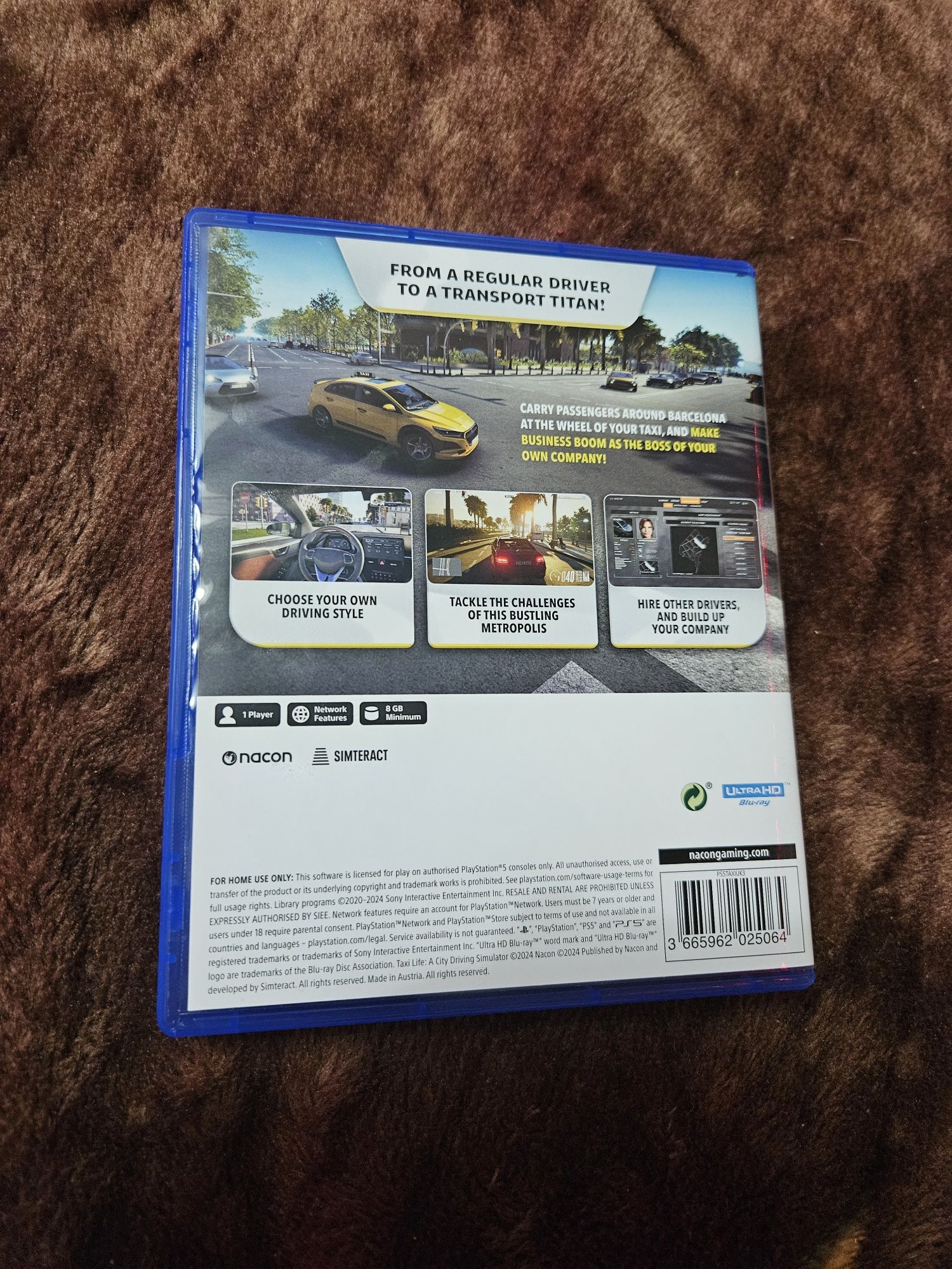 Игра за playstation 5 Taxi