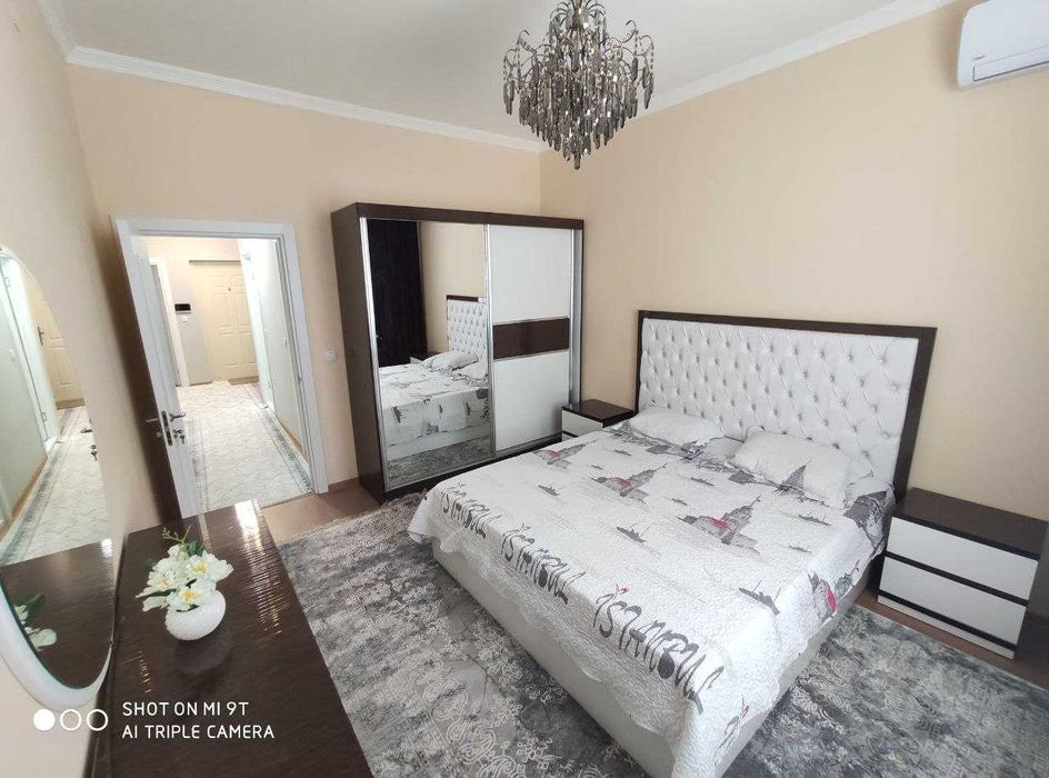 Аренда Квартира Чиланзар о-р Oqtepa Sohil Boyi Новастройка 3/5/9