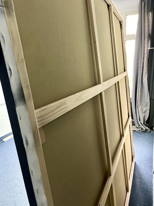 Tablou cosmic pe panza de bumbac 2m/2m Space Grafitti