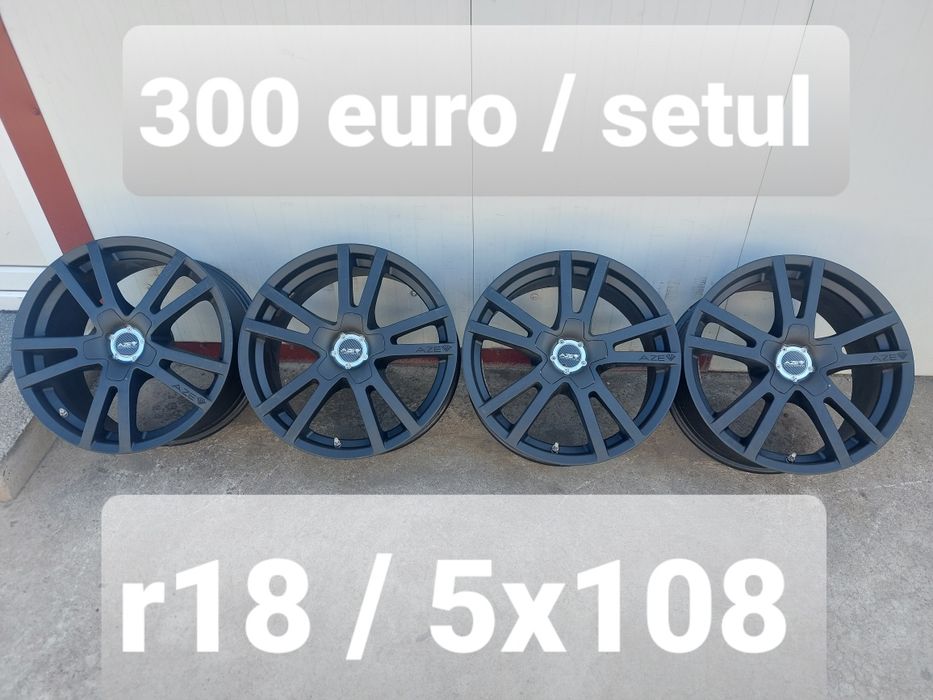 Jante aluminiu r18 model AZE / gama FORD / VOLVO / 5x108