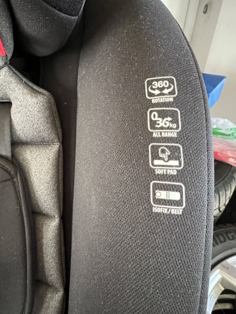 Scaun auto rotativ cu isofix grupa 0-36 kg Coccolle Nova