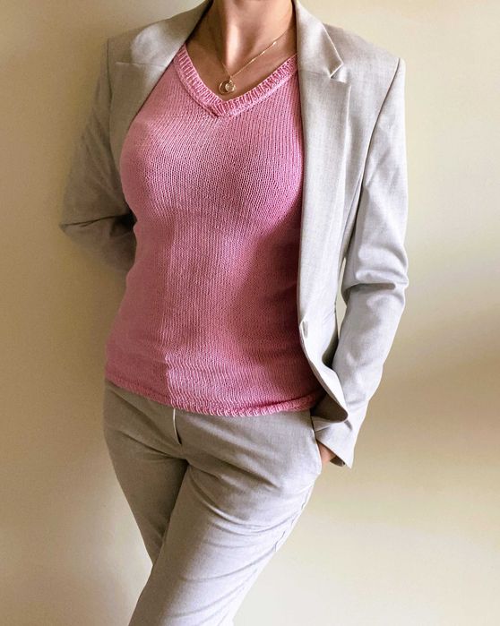 Лятна плетена блуза