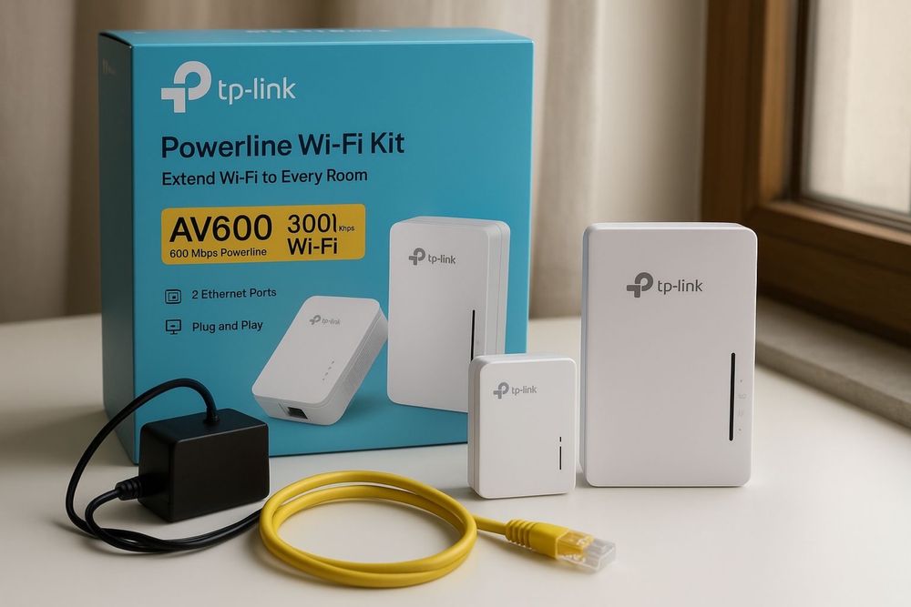 Продам роутер Powerline Wi-Fi Kit TP-Link AV600