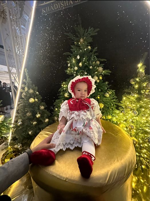 Платье новогоднее на до года