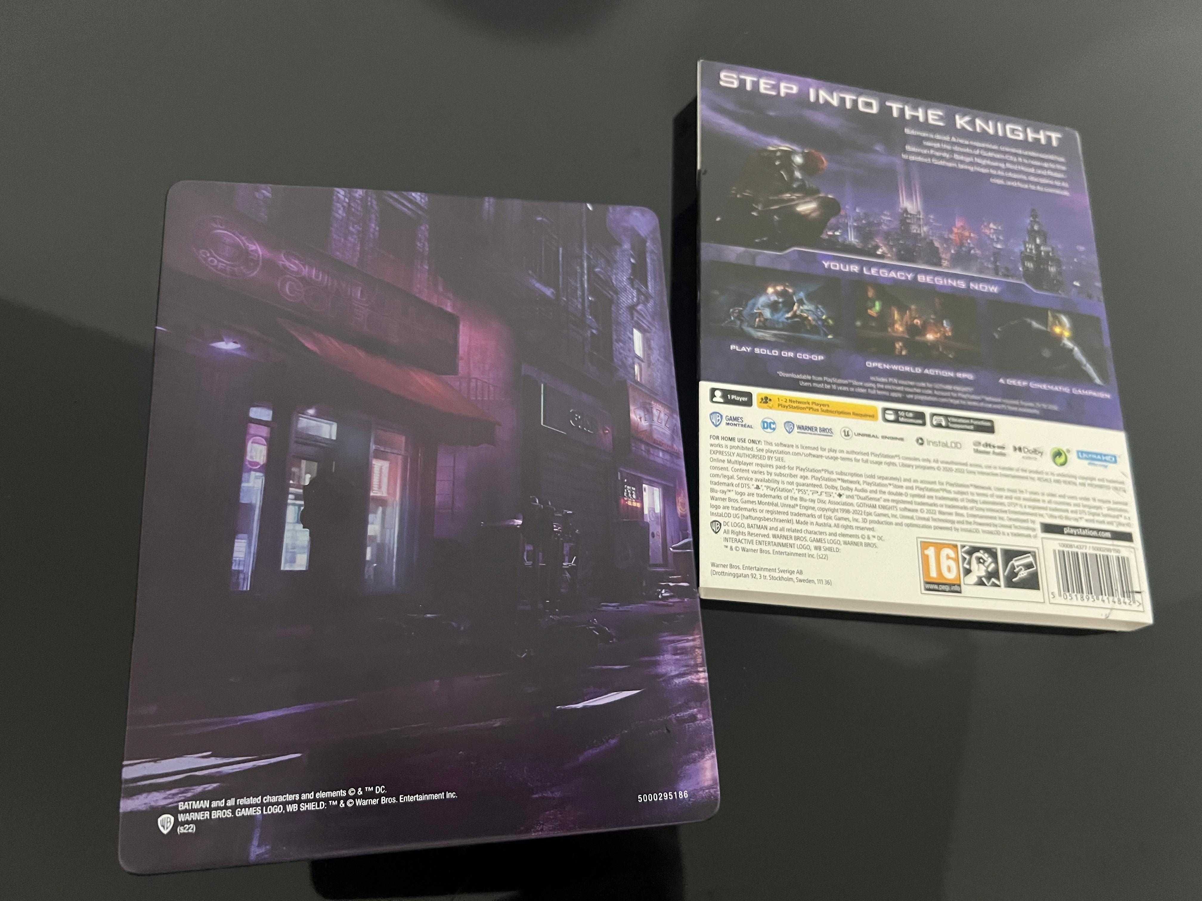 Joc Gotham Knights Special Edition pentru PlayStation 5 PS5 Steelbook