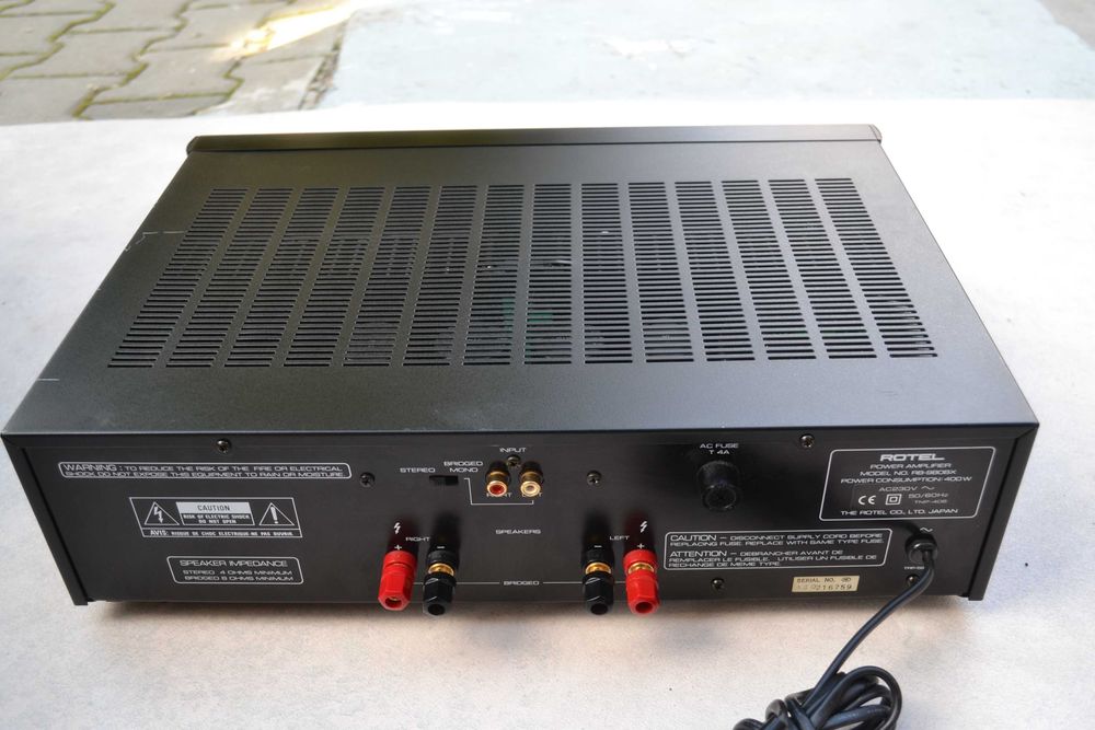 Amplificator Putere Rotel RB 980 BX