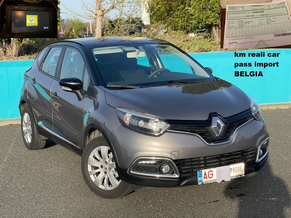 Renault Captur RENAULT CAPTUR 0.9 km reali carpass IMPORT BELGIA nerluata RO impecabl