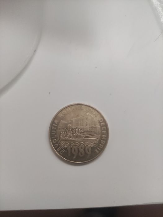 Moneda 50 bani revolutia 1989