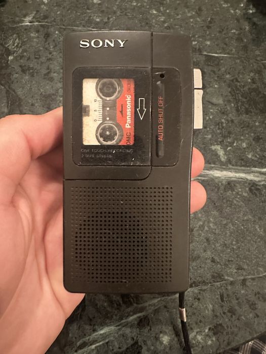 Reportofon Sony Microcaseta Vintage