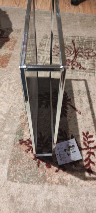 Огледало в метална рамка тип поднос 38/38 см