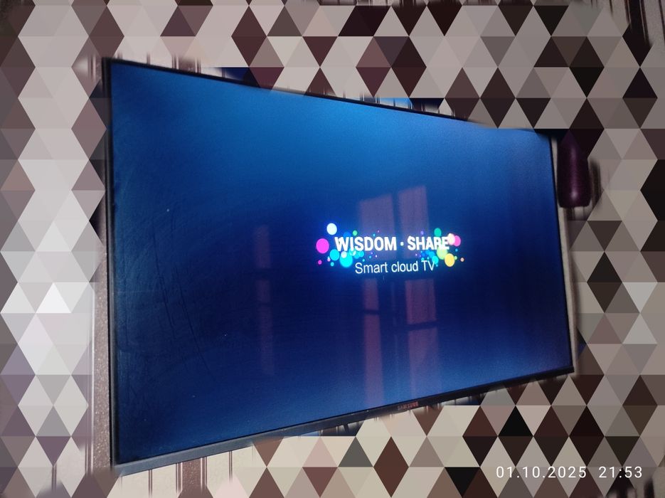 Srochna telvizir Samsung 43 tali sotaman xama narsasi chotki ishlidi