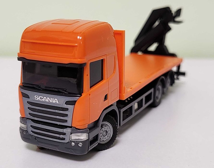 macheta Faller Car System camion Scania R13 transport lemne H0 1:87