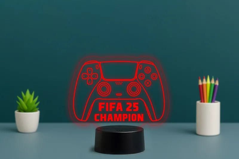 Lampa LED 3D Controller Personalizabil – 239 lei – Livrare Gratuită