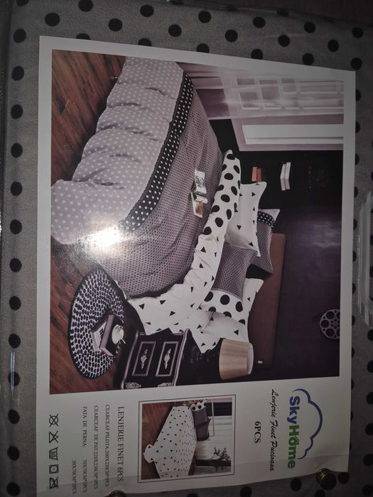 Lenjeri de pat Sky home 6 piese
