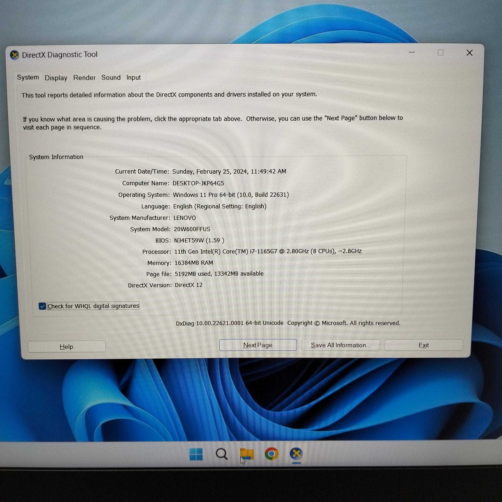 Laptop ThinkPad P15s Intel Core i7-1185G7, 15,6" FHD, 512GB SSD 25546