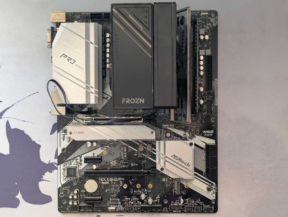 Комплект: Мать+Проц+ОЗУ+Кулер