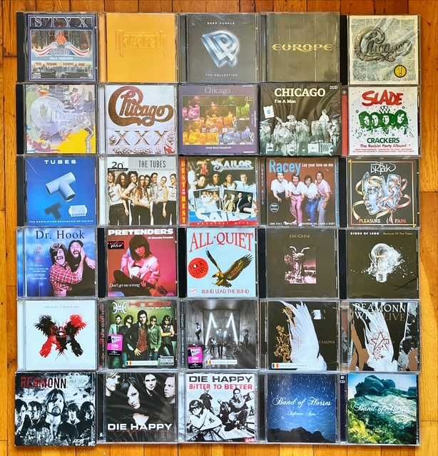 Lot 3 CD orig. rock: Chicago, Reamon, In Extremo, Unheilig, REM, Texas