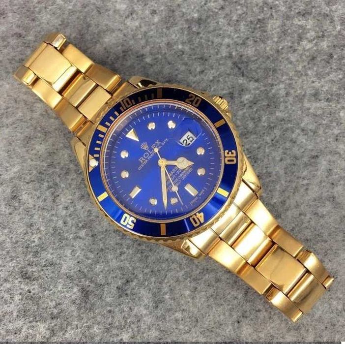 CEAS ROLEX Submariner Gold&Blue Model 2025 SUPERB !! Auriu cu Albastru