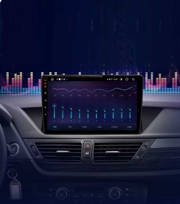 Navigatie Android Dedicata BMW X1 E84 (2012-2018), BT, Wi-Fi, Carplay