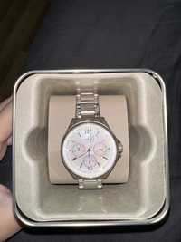 Сребърен часовник fossil