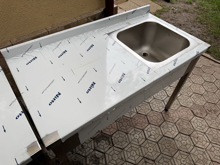 Chiuveta inox spalator inox cu o cuva si picurator