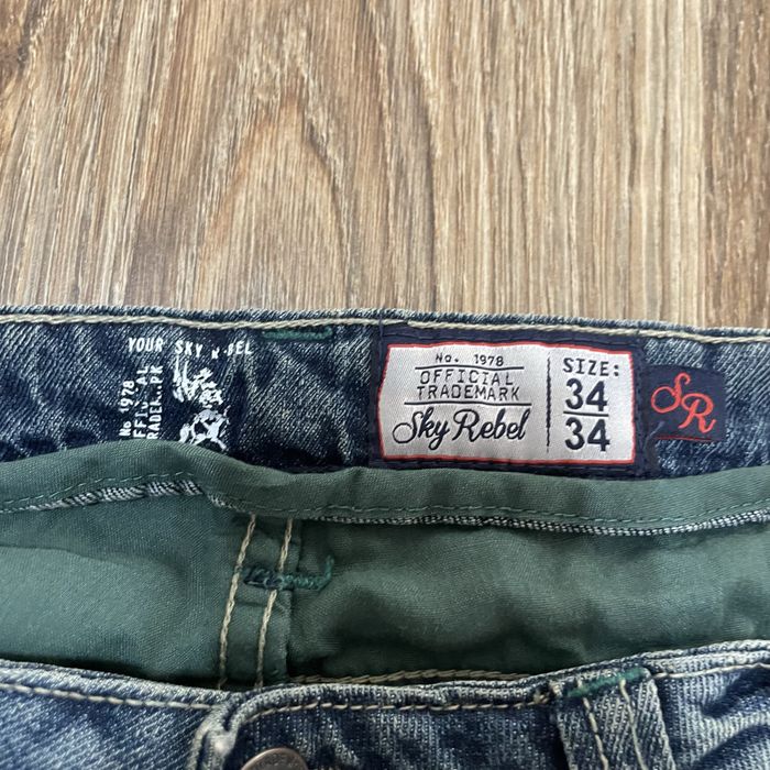 blugi rupți, unisex mărimea W34 navy