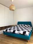 Pat dormitor 160x200 cu saltea inclus