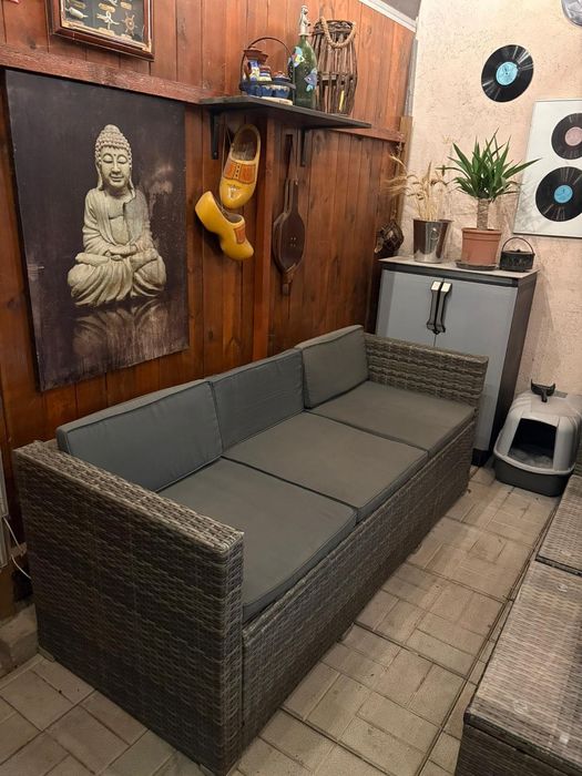 Set mobilier gradina poliratan