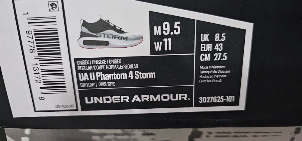 Under Armour phantom 4 storm