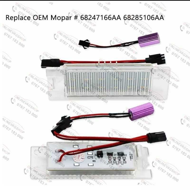 Set lampi LED numar Jeep Renegade 2015- 2022