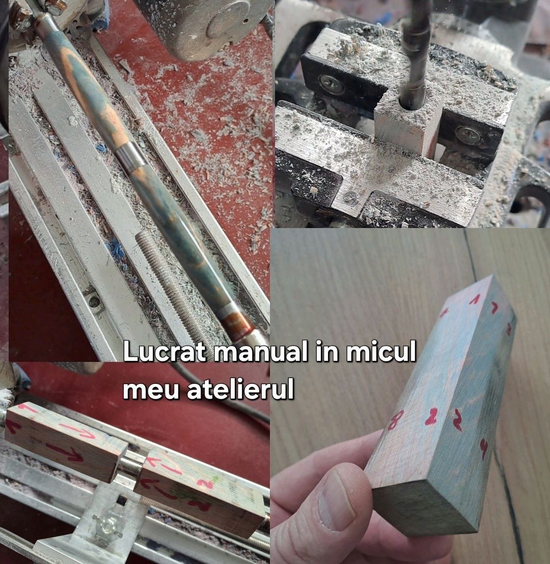 Pix lucrat manual -lemn exotic