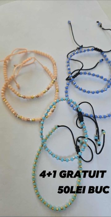 Brățări cu biluțe de argint!