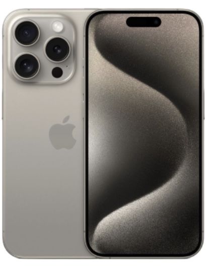 Iphone 15 pro natural titanium