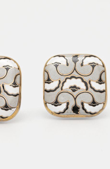 Порцеланови дръжки за мебели с цветни мотиви