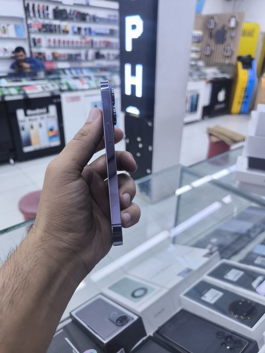 ayfon 14pro 88%  128GB purple kore