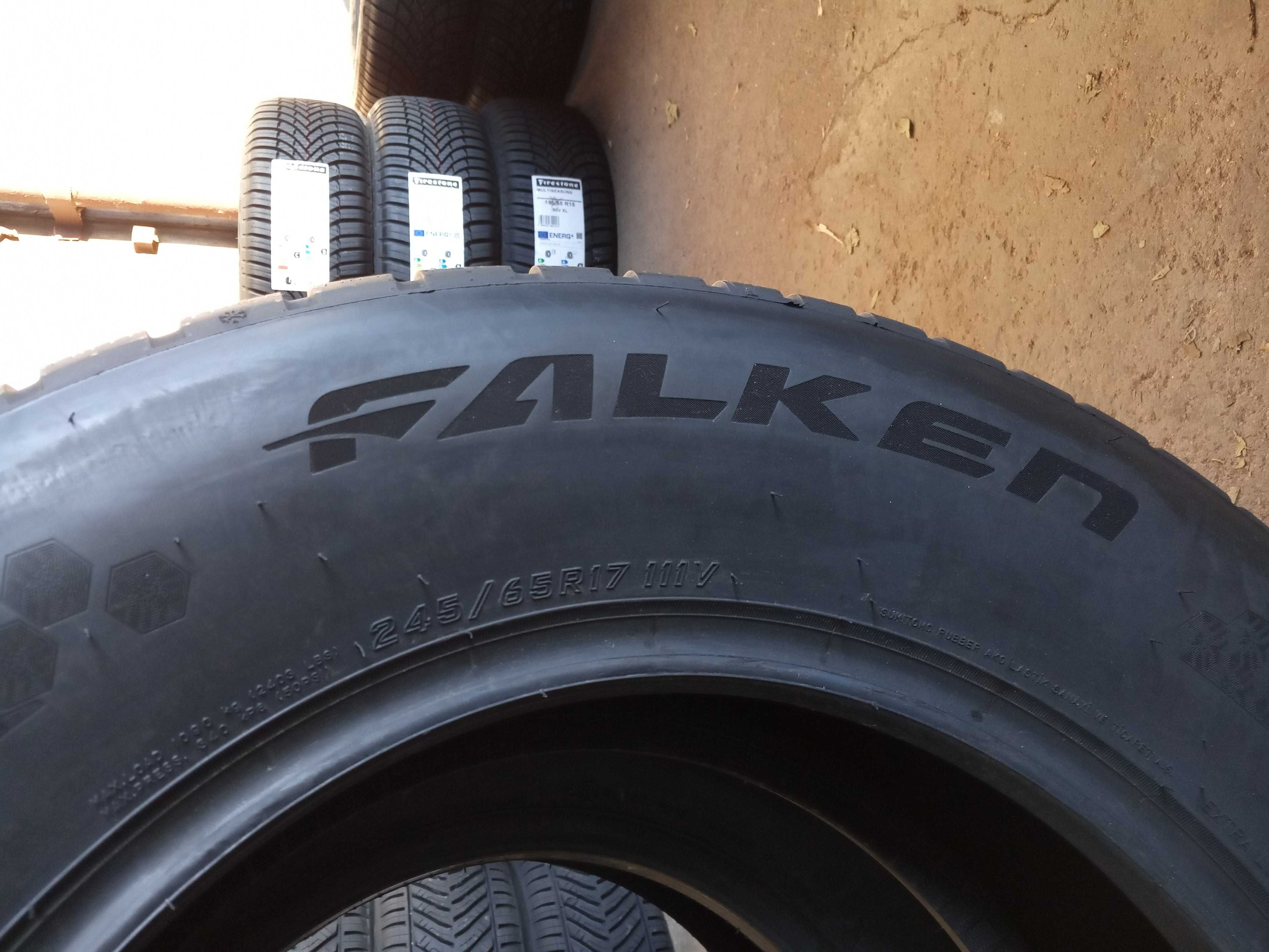 2 Нови зимни гуми 245/65R17 Falken EuroWinter HS02 PRO XL 111V DOT3724