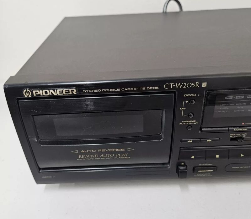 Dublu deck PIONEER CT W205R - cu autorevers