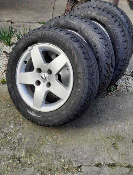 Jante 4×108 Citroen Peugeot R15 cu sau fara anvelope import Germania