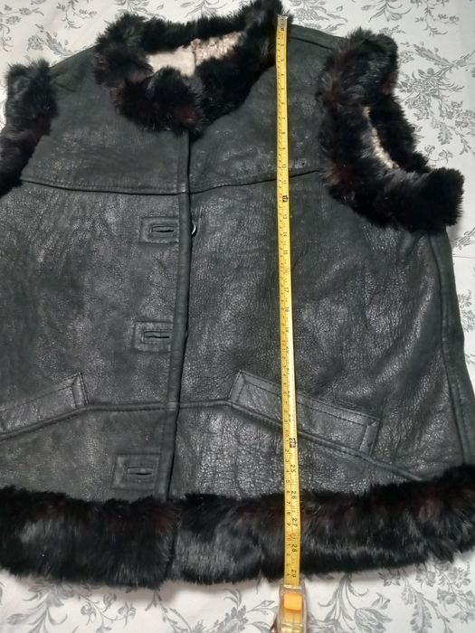 Cojocel dama din piele naturala