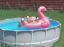piscina intex 457 x 122 cm + accesorii