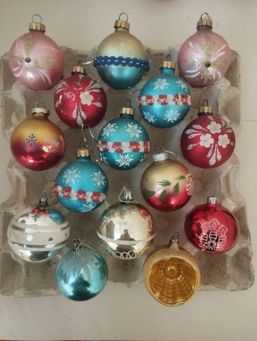Ёлочные игрушки советские