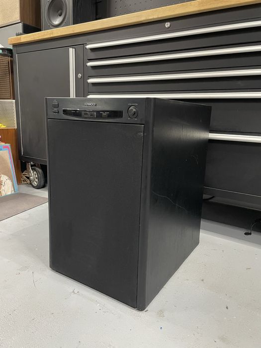 Subwoofer kenwood sw 501 difuzor 30cm subwoofer activ 150w rms