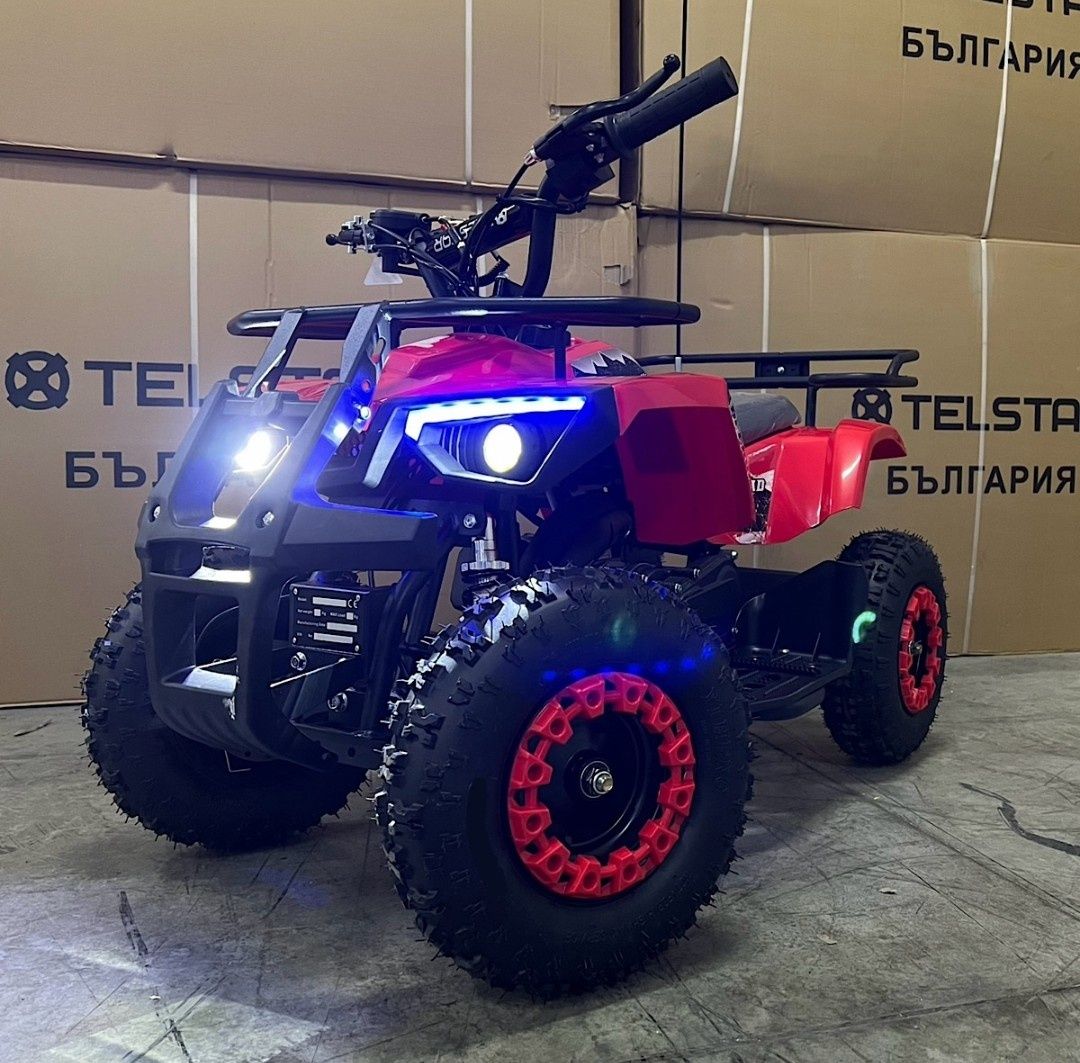 Atv 49 cc cu pornire  LA BUTON! Model 2024,acum si in RATE!