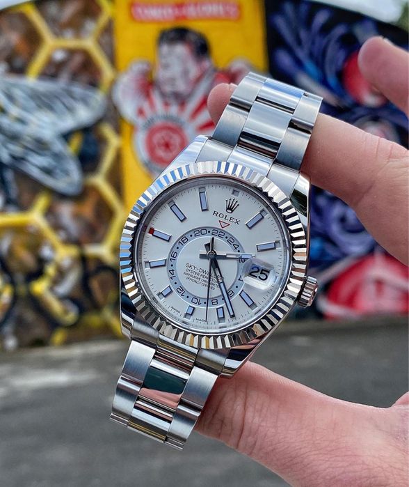 Rolex Sky - Dweller white dial