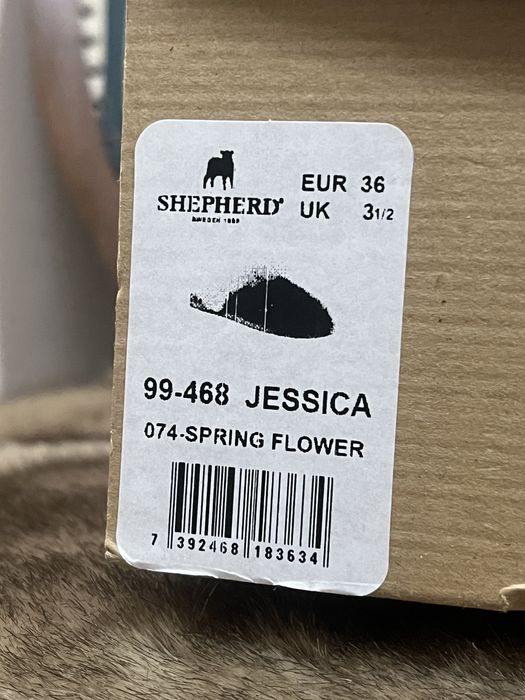 Papuci de casă, blană naturală și piele, Shepherd (UGG)