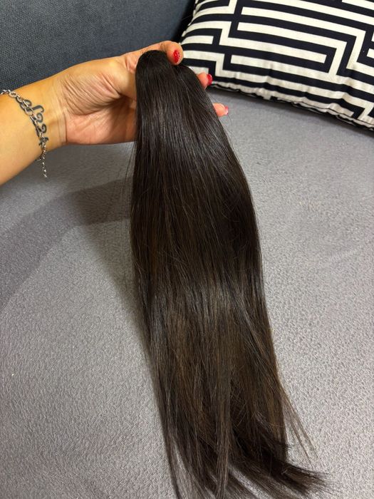 Екстеншъни естествен косъм