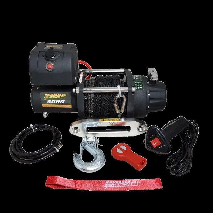 Лебедка KangaroWinch (PowerWinch) Compact синтетично въже 8000lb