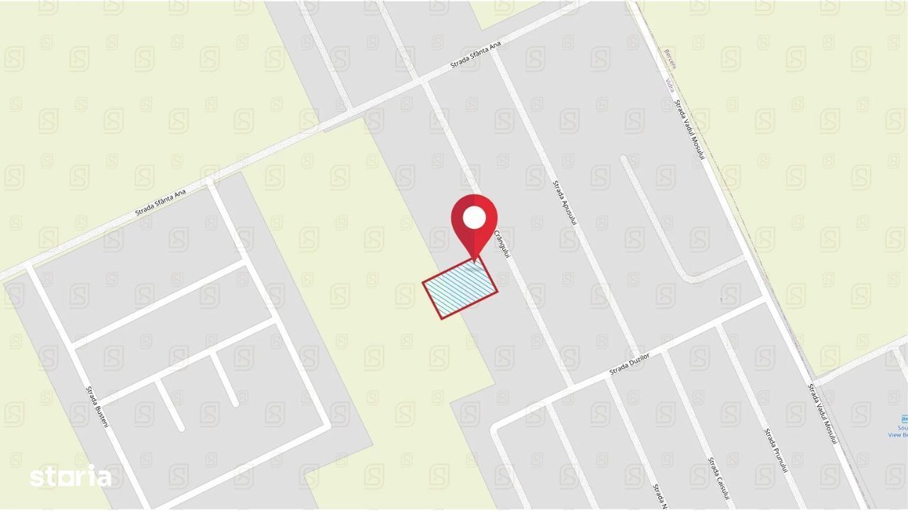 Vanzare teren intravilan 489 mp, deschidere 19ml, langa Comuna Berceni