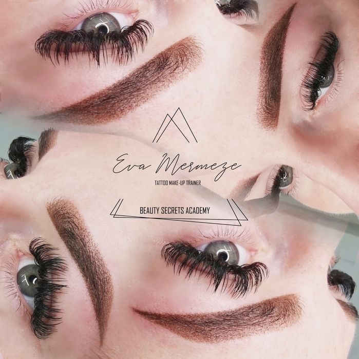 Tatuaj sprancene buze eyeliner