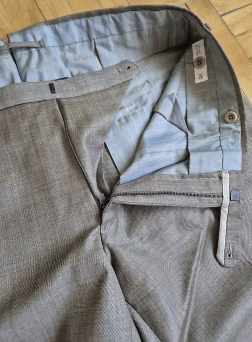 Pantaloni de lux Incotex, model "1951 Tapered Fit" - W36